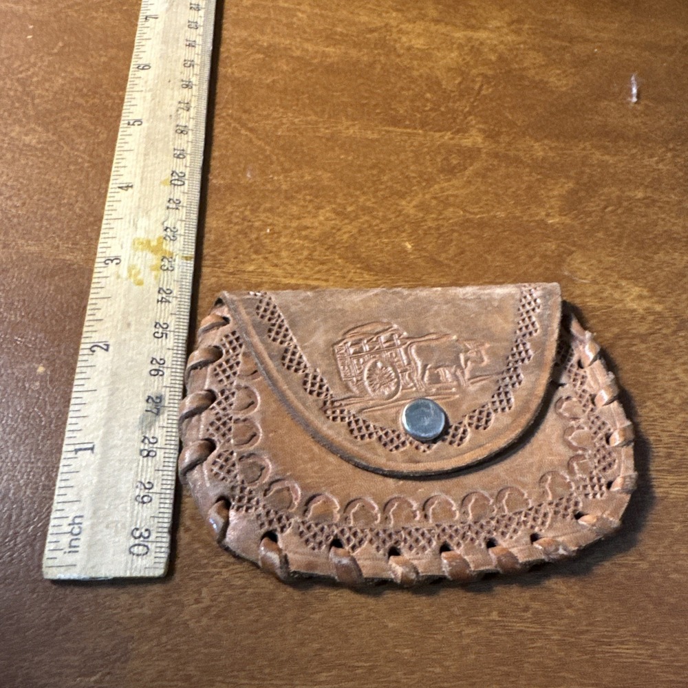 Small leather coin pouch hand Tool In Costa Rica - Picture 3 of 6